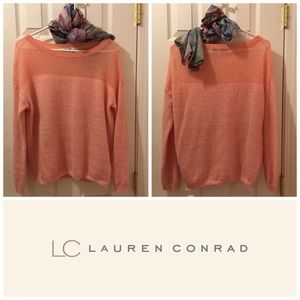 Lauren Conrad Pink Sweater. A11